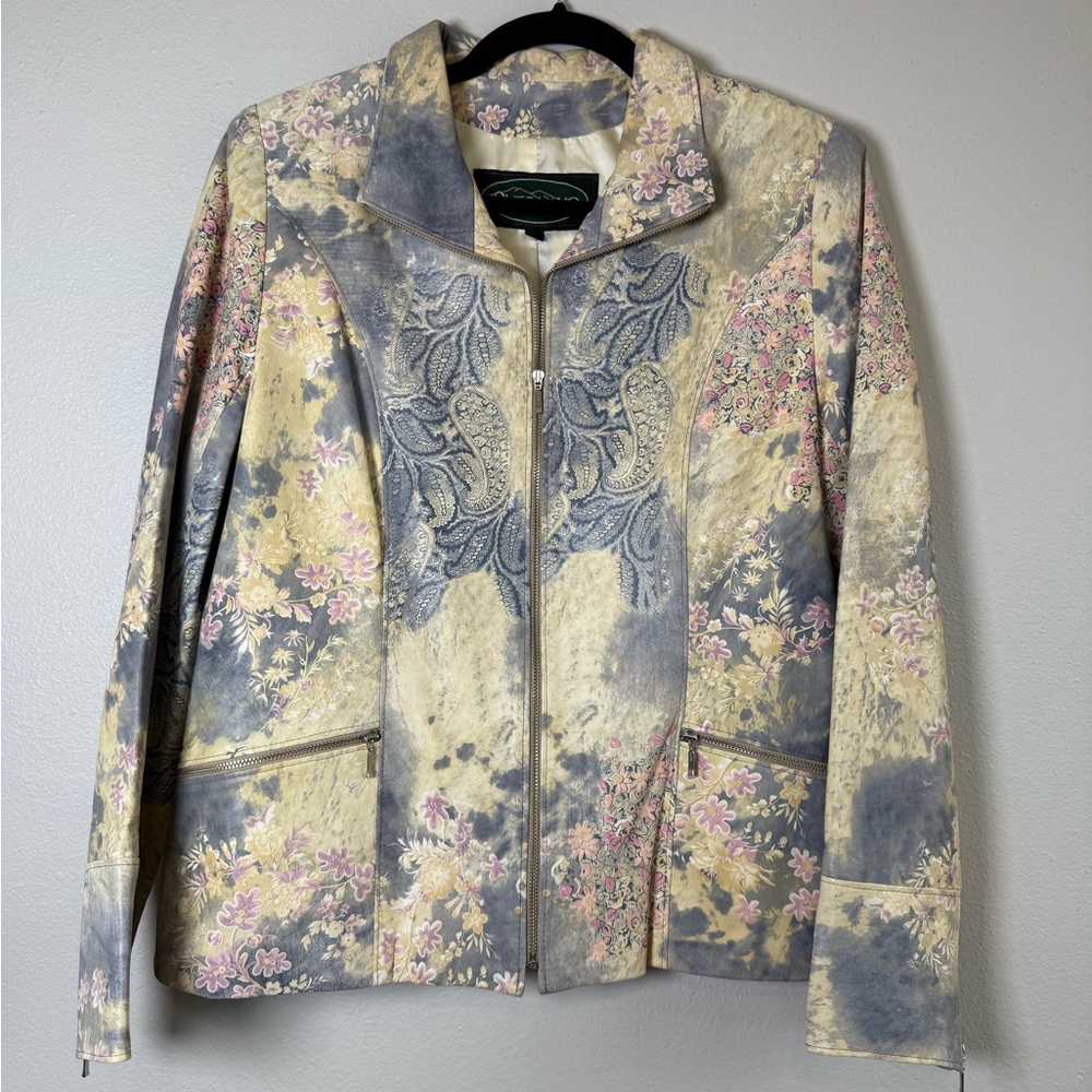 Vintage Overland Elegant Floral Patchwork Jacket
